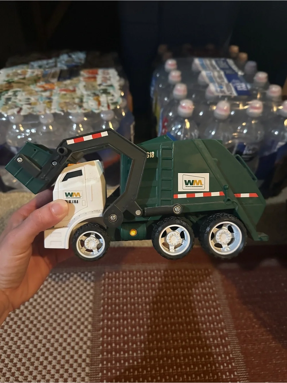 2005 MatchBox Waste Management Garbage Truck